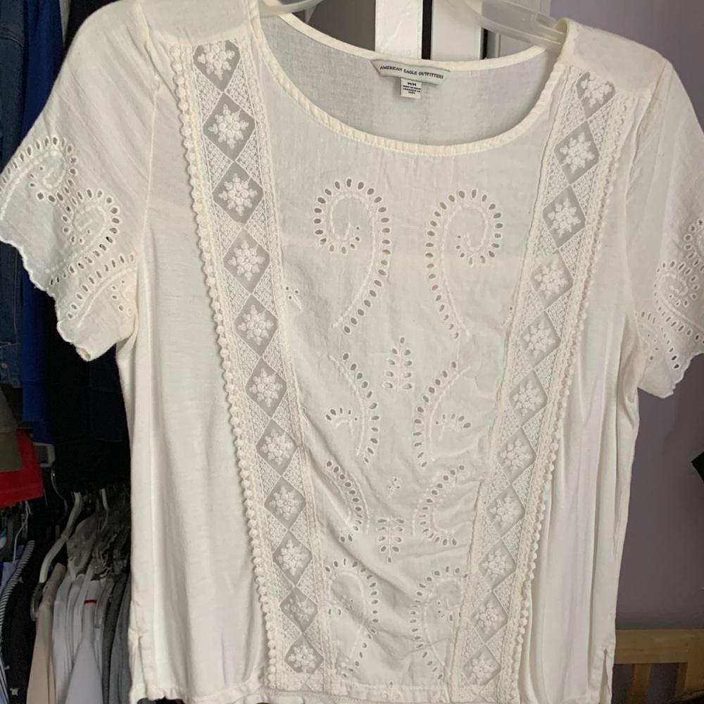American Eagle Lace Blouse